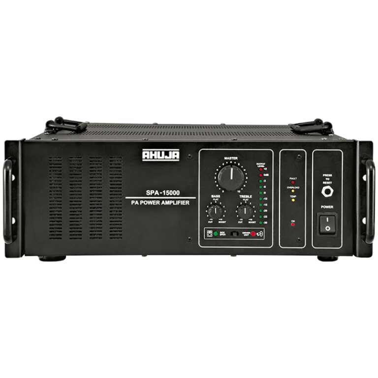 Ahuja BR 250M Power Amplifiers 250 Watts High Wattage Power Amplifier