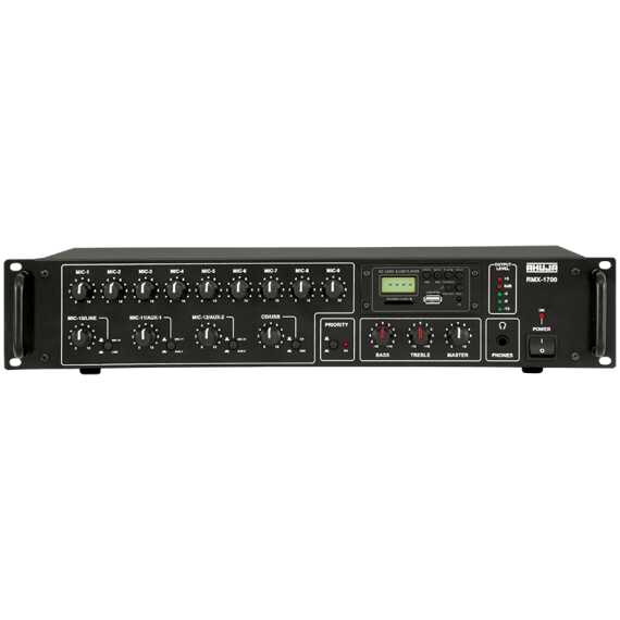 Ahuja RMX 1700 Mixers General Purpose 17 Channel Rack Mounting