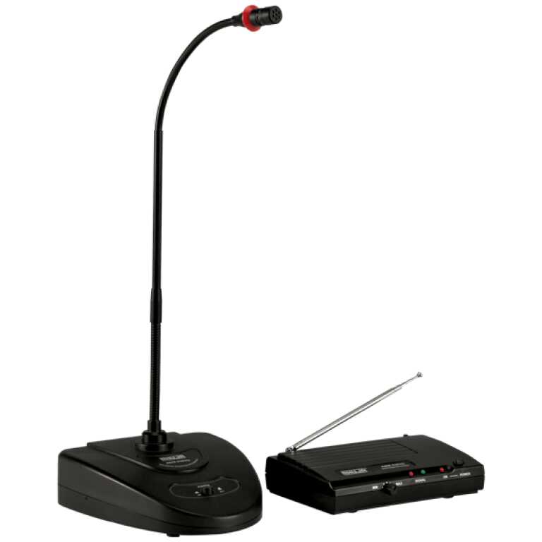 Ahuja AWM 630VG Microphones Pa Vhf Wireless Desktop Microphone