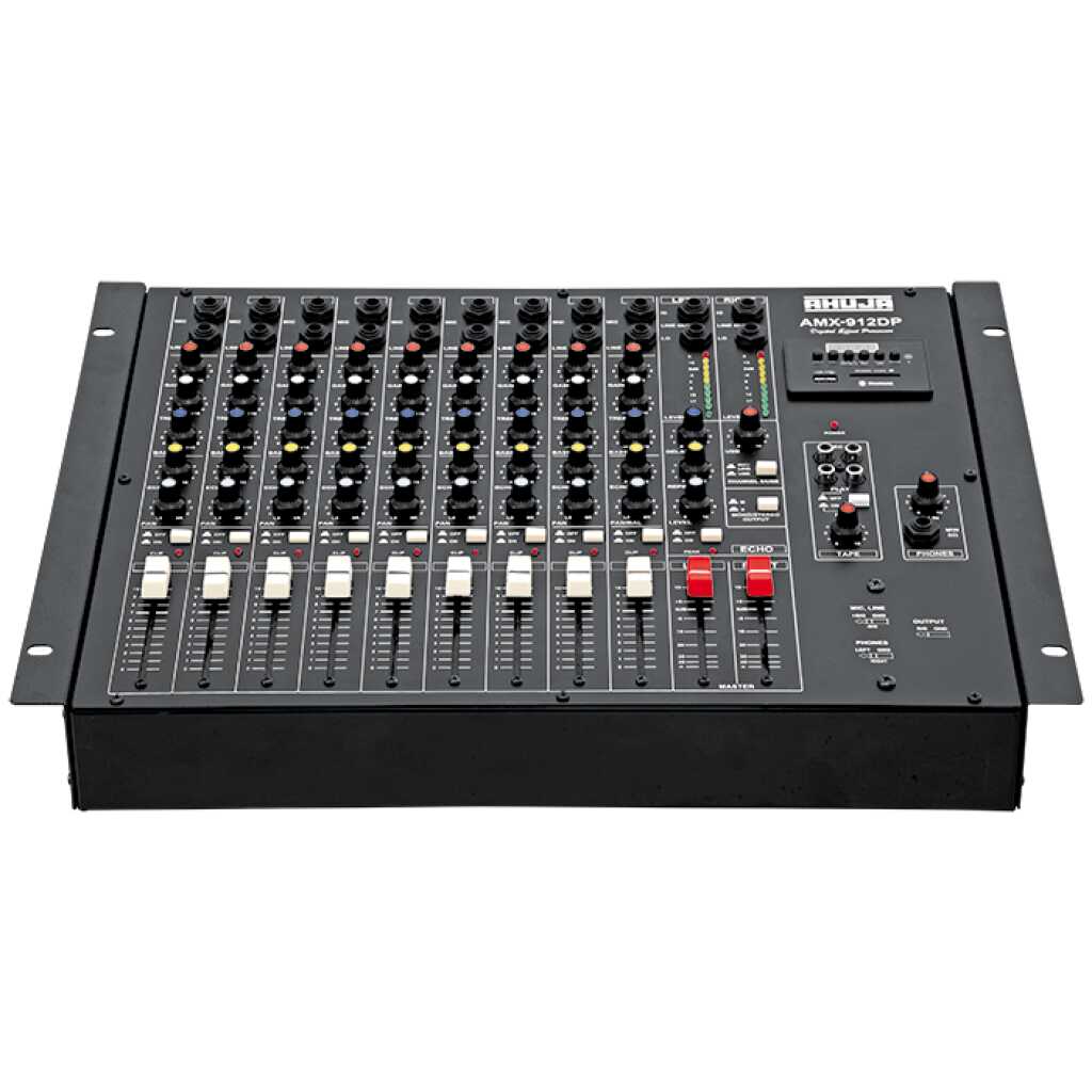 Ahuja Mixer 16 Channel Price Ahuja AMX 912DP Mixers | 9 Channel With Built-In Mp3 Player & Digital