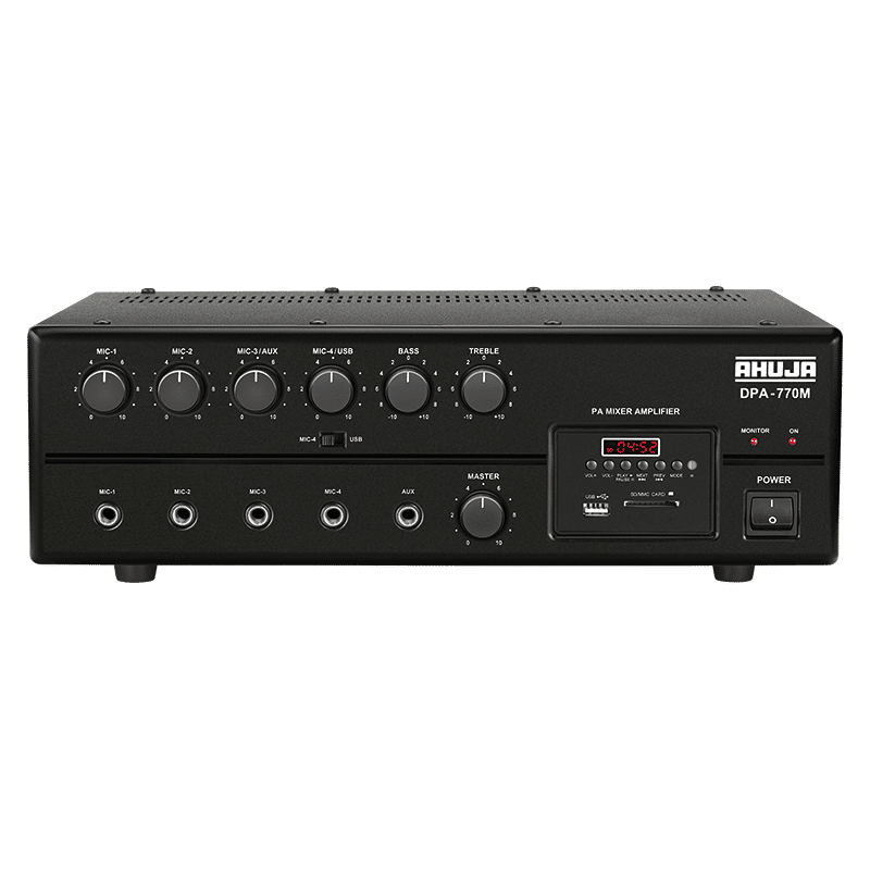 Ahuja DPA 770M Mixer Amplifiers 75 Watts With BuiltIn Digital Player