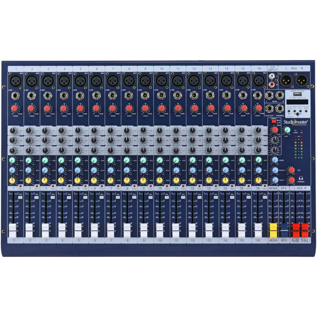 Studiomaster AiR 16U Mixer (16 Channel)