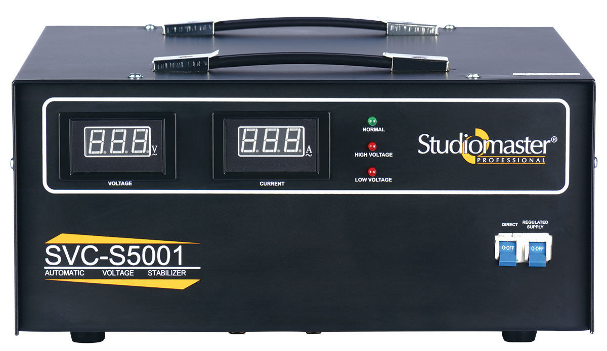Studiomaster Stabilizer SVC S 5001 5KVA Price | 5000 Watts