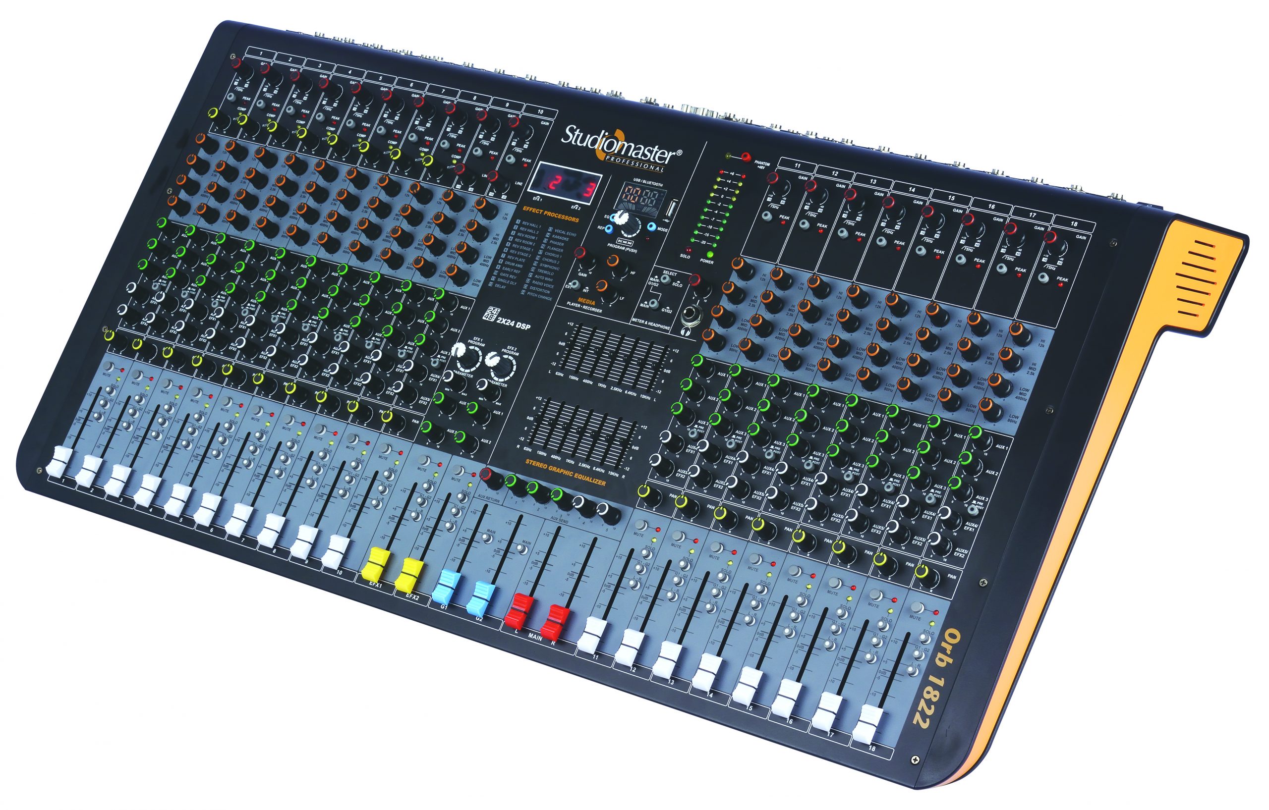Studiomaster ORB 1822 Price | Mixer With Bluetooth And Recording