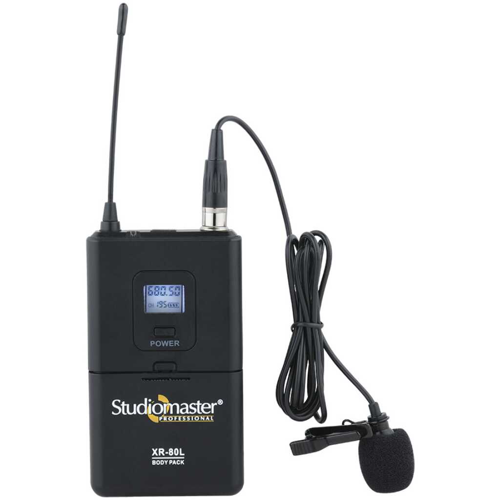 Studiomaster XR 80LL UHF Wireless Microphone