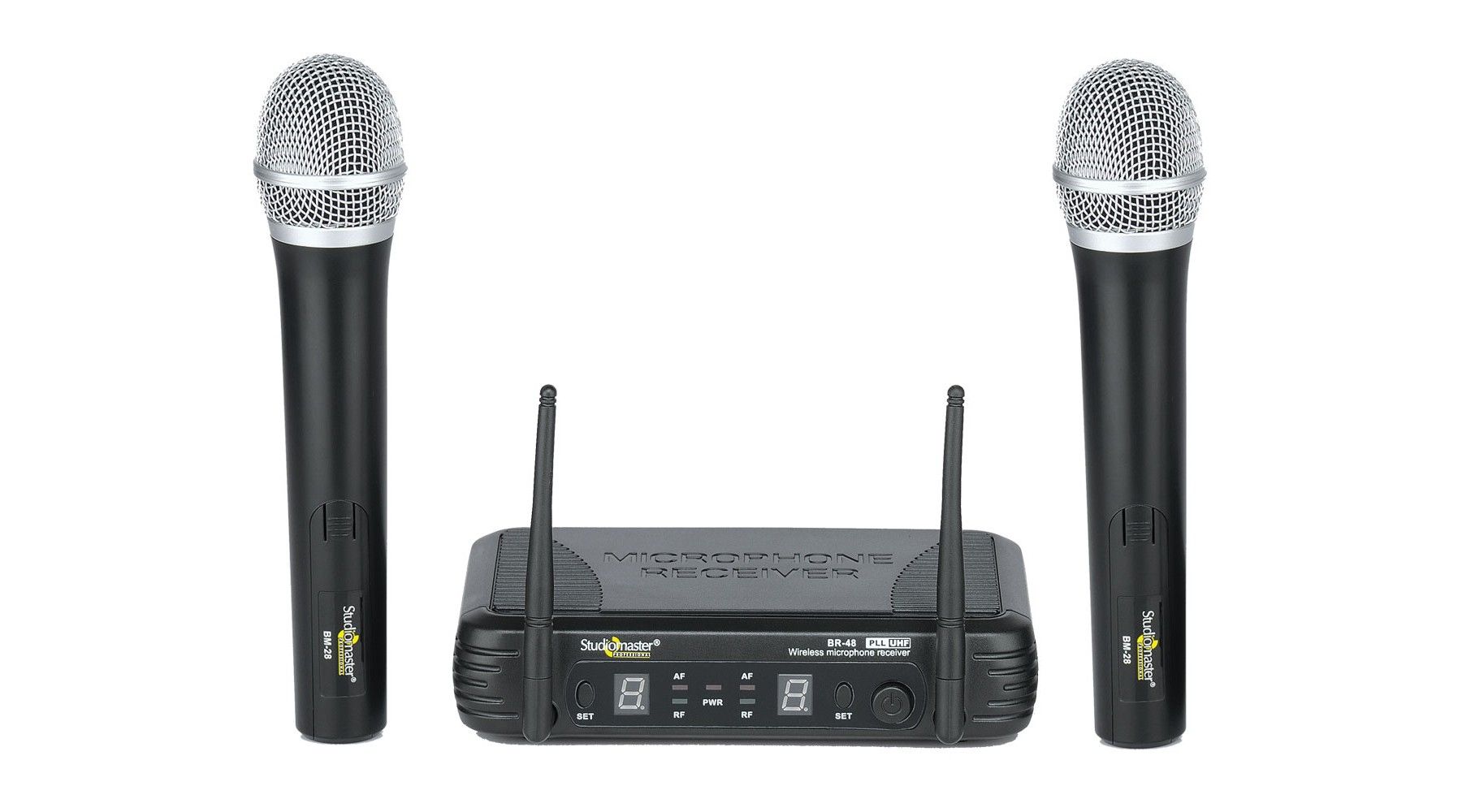 Studiomaster BR 48/BM 48/BM 48 UHF Wireless Microphone
