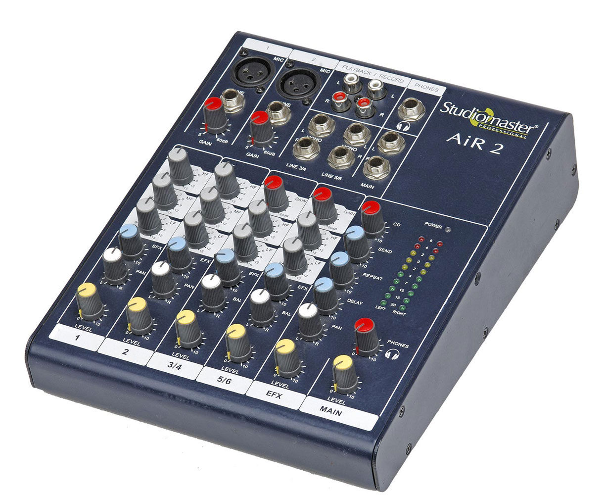Studiomaster AiR 2 Mixer (2 Channel)