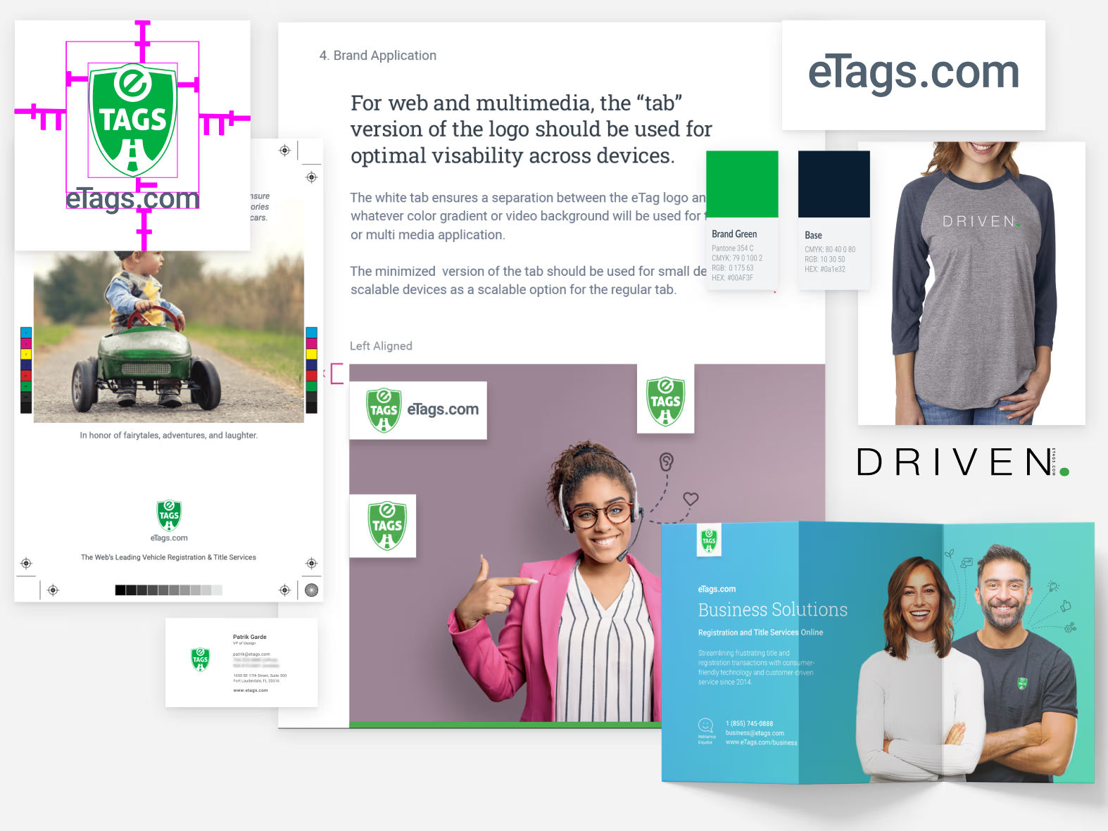 eTags brand identity