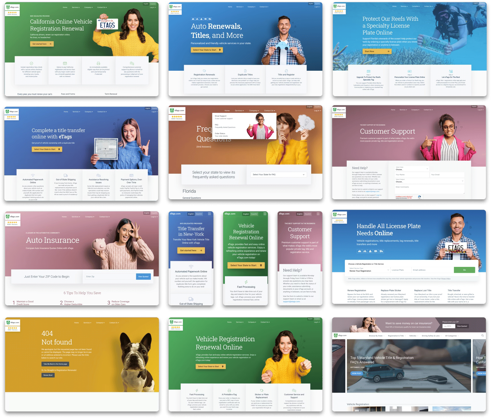 eTags.com sites