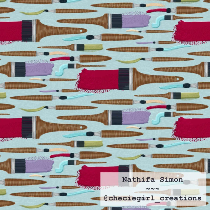 Pattern 3 by Nathifa Simon