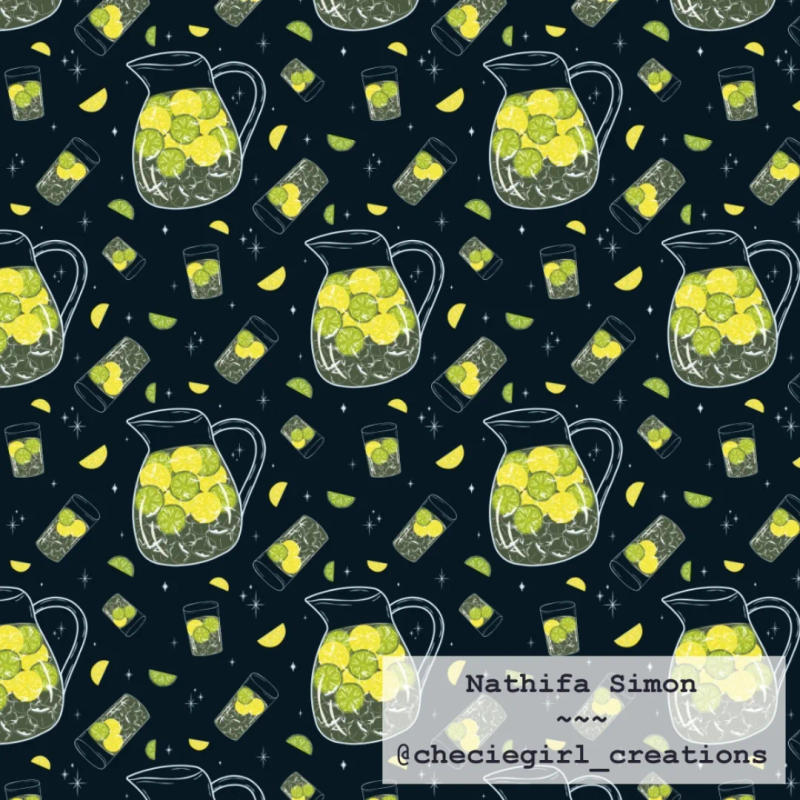 Pattern 8 by Nathifa Simon