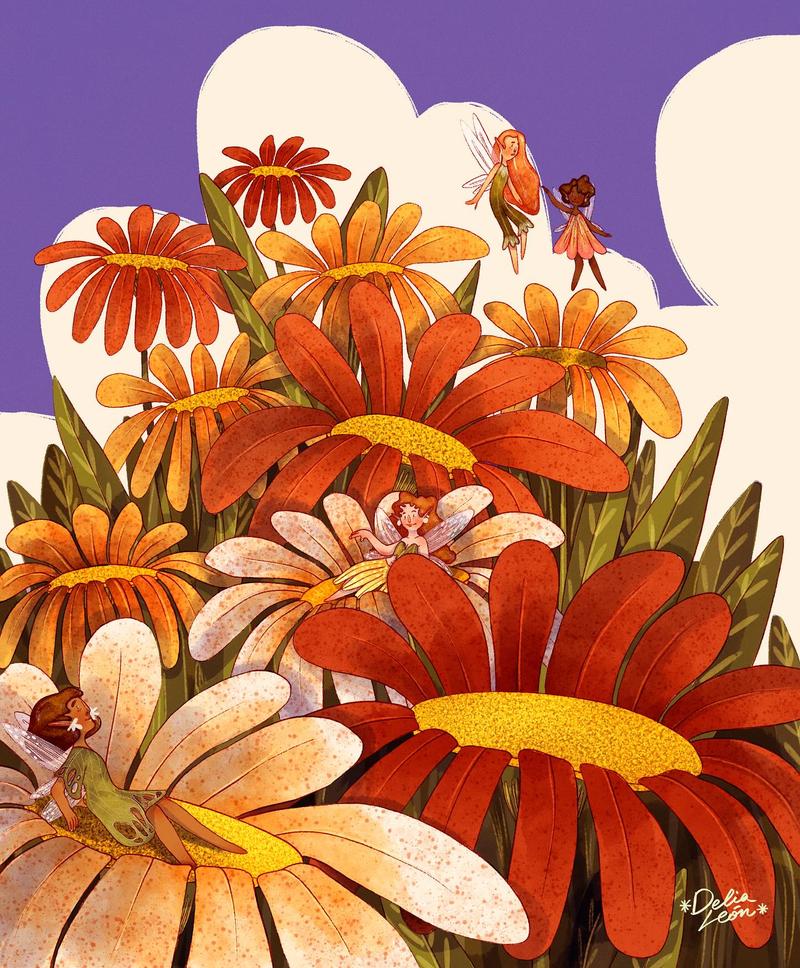 Pattern 2 by Delia León