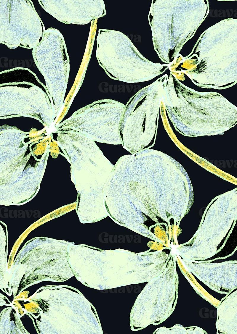 Pattern 3 by Guava Print Studio