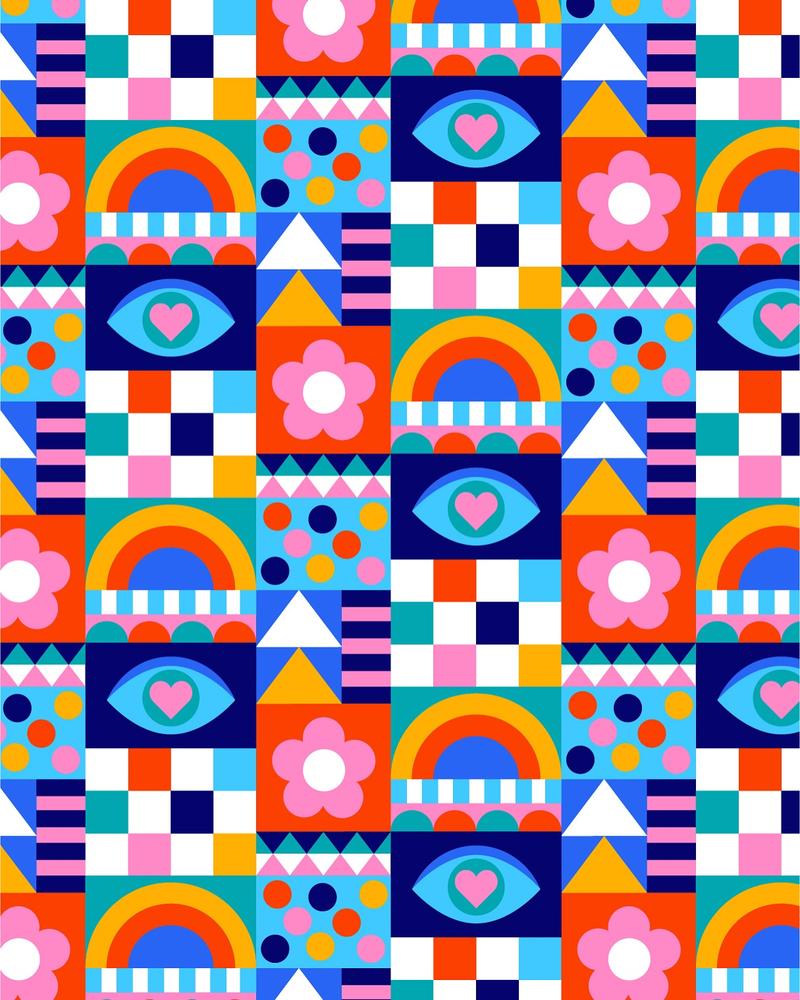 Pattern 2 by Joséphine Belloeil