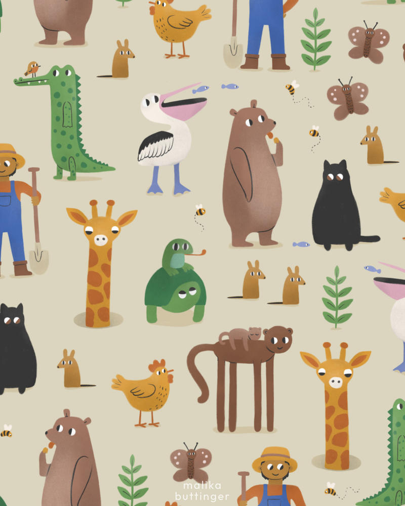 Pattern 4 by Malika Buttinger