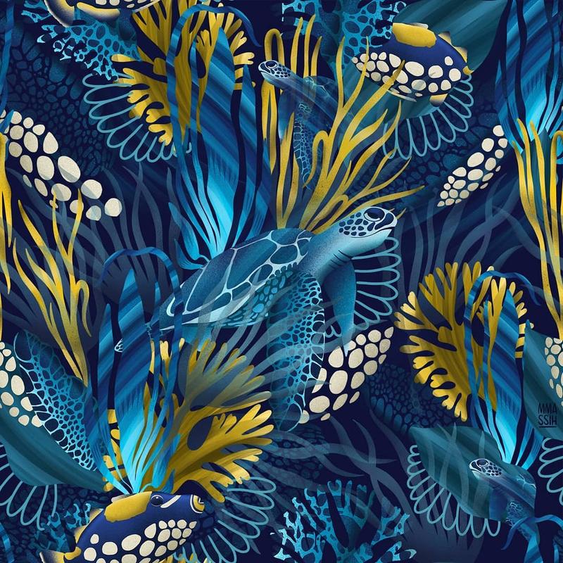 Pattern 2 by Michel Massih