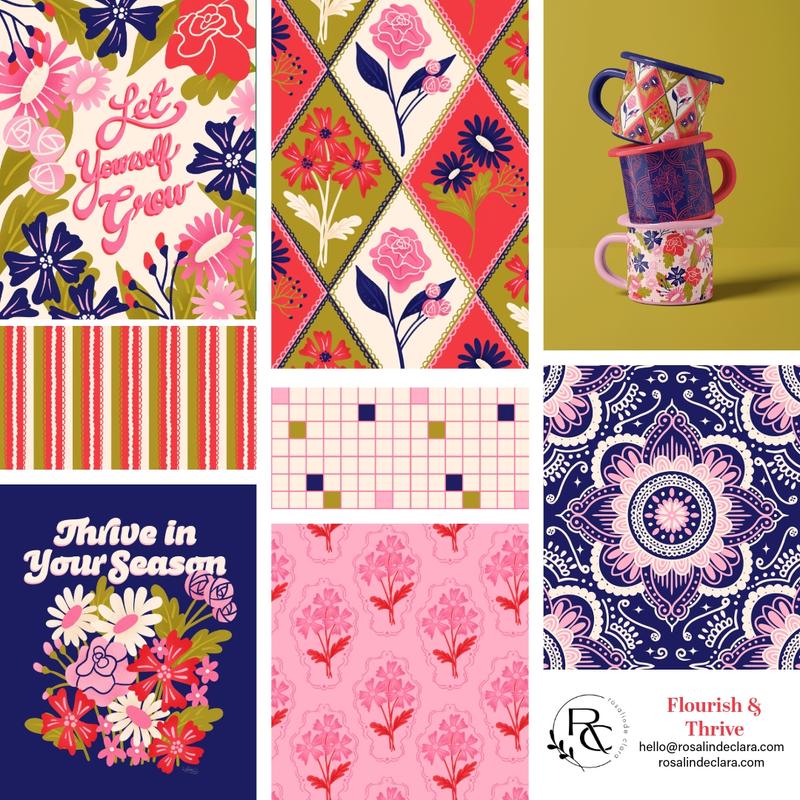Pattern 4 by Rosalinde Clara B