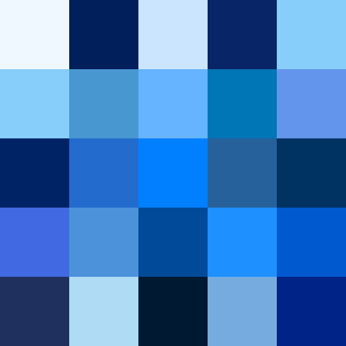 Blue Pattern example 1