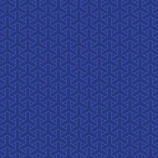 Blue Pattern example 4