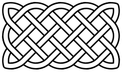 Celtic knot Pattern example 1