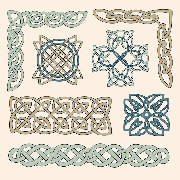 Celtic knot Pattern example 3