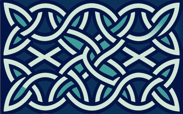 Celtic knot Pattern example 4