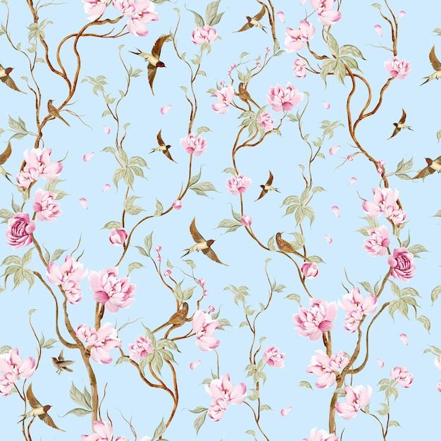 Chinoiserie Pattern example 3