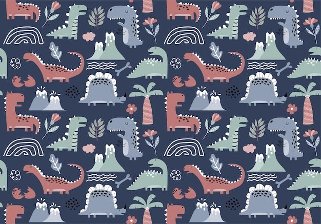 Dinosaur Pattern example 2