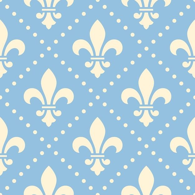Fleur-de-lis Pattern example 4