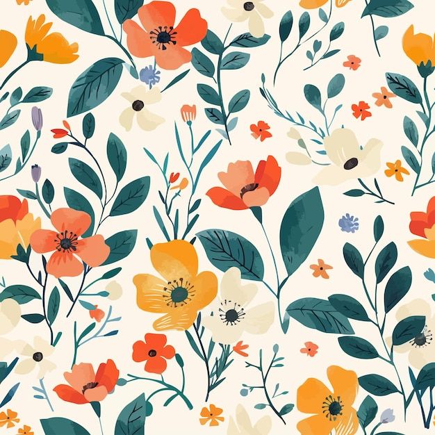 Flower Pattern example 1