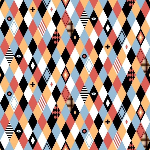 Harlequin Pattern example 2