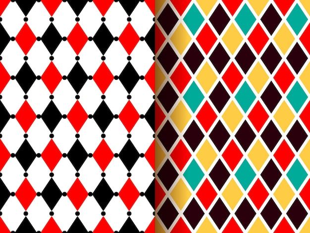 Harlequin Pattern example 3