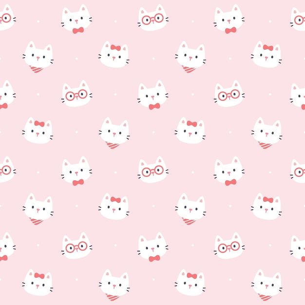 Hello Kitty Pattern example 1