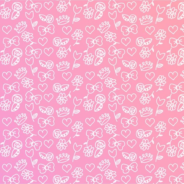 Hello Kitty Pattern example 2