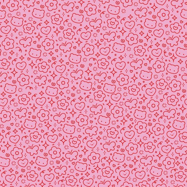 Hello Kitty Pattern example 4
