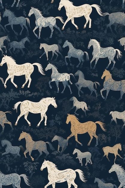 Horse Pattern example 4