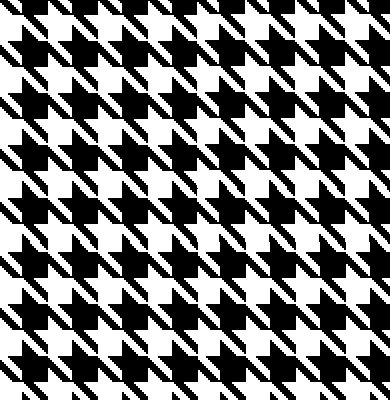 Houndstooth Pattern example 1