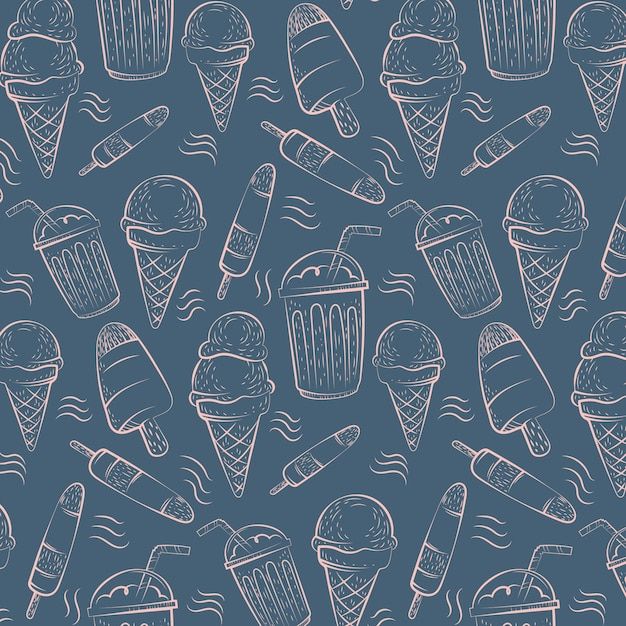 Ice Cream Pattern example 2