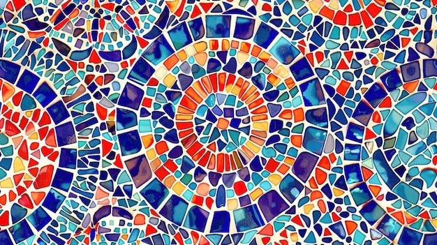Mosaic Pattern example 3
