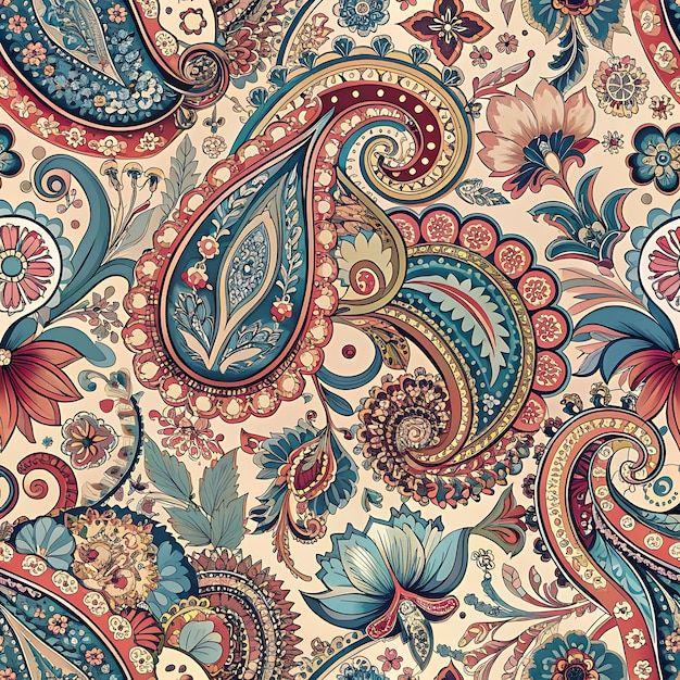 Paisley Pattern example 4