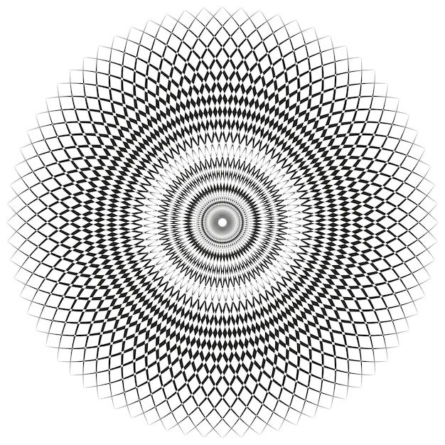 Radial Pattern example 1