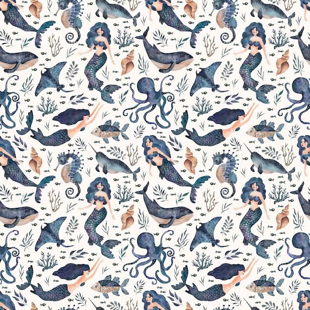 Sea Pattern example 4
