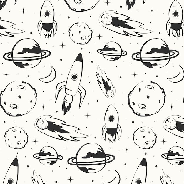 Spaceship Pattern example 1