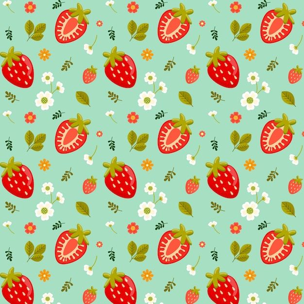 Strawberry Pattern example 2