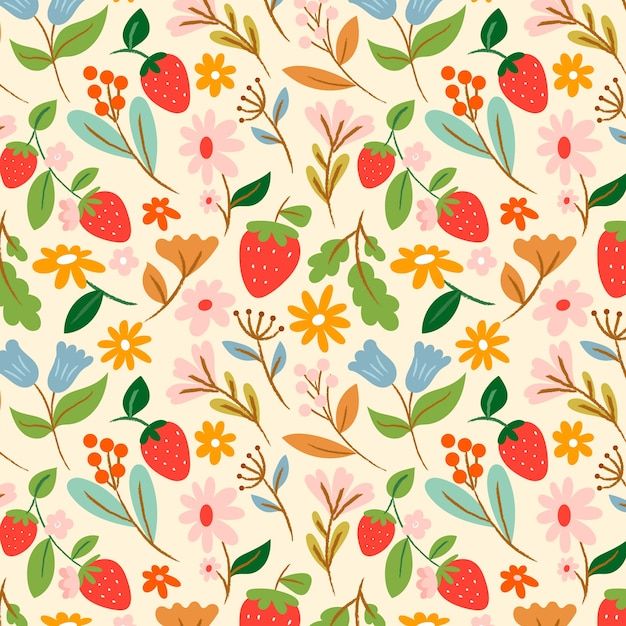Strawberry Pattern example 3