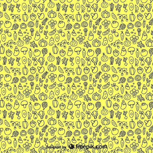Vegetable Pattern example 1