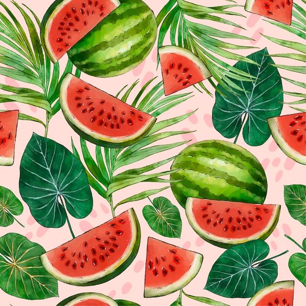Watermelon Pattern example 1