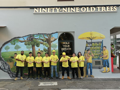 99 Old Trees Durian - dog cafes in Chinatown, Singapore