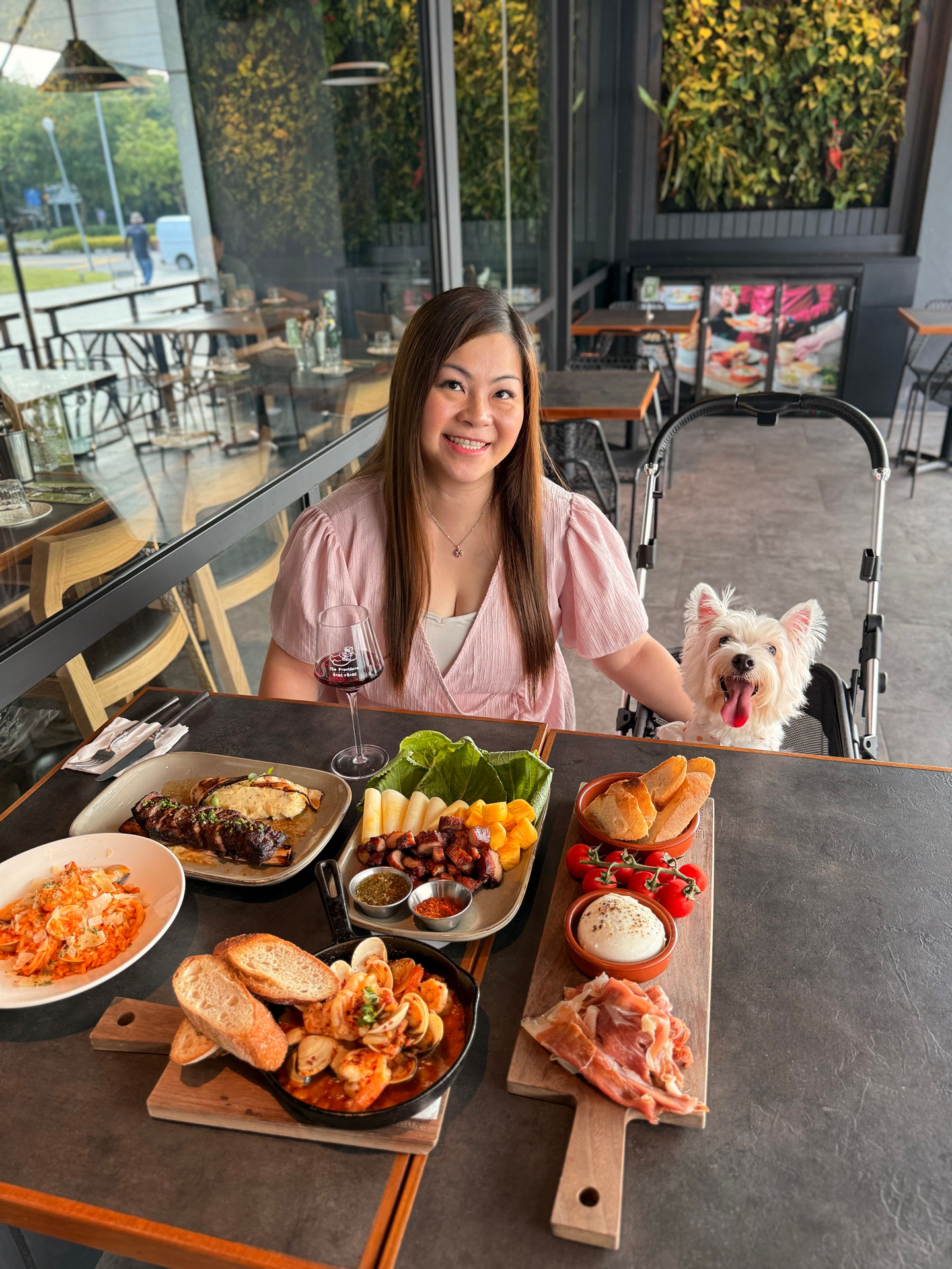 Treasure with pawrent dining at the providore in VivoCity, Singapore