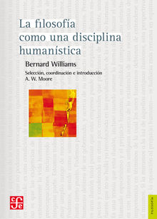 La filosofa como una disciplina humanstica.  Bernard Williams